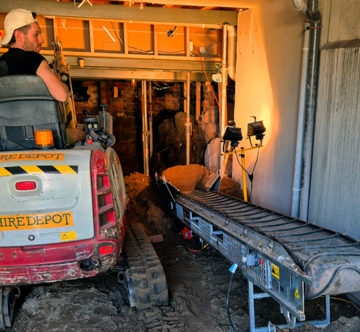 Basement Excavation in Prahran – VIC